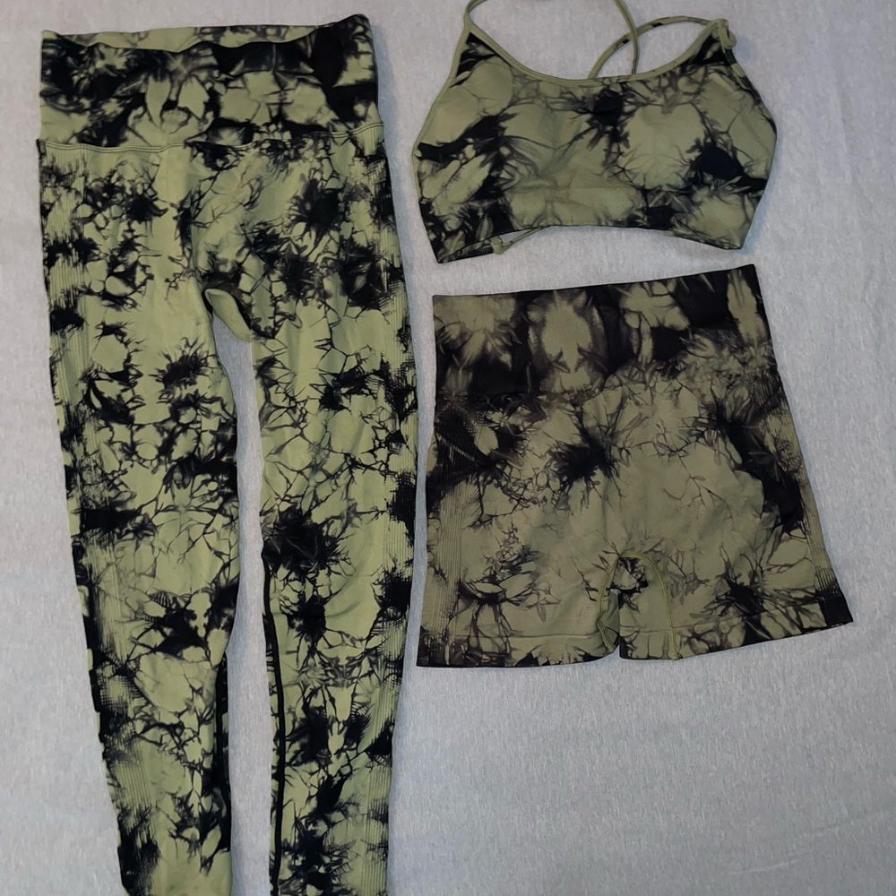 Tie-Dye Activewear Set